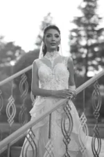 Balık Model Boyun Detaylı Gelinlik - Görsel 7