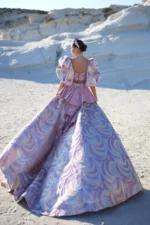 Hint Model Karpuz Kol Elbise - Görsel 2