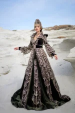 Kaftan Uzun Kol Elbise