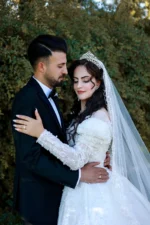 Balon Omuzlu Prenses Model Gelinlik - Görsel 3