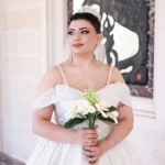 İnce Askılı Prenses Model Gelinlik (Müşteri Fotoğrafı)