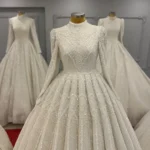 Prenses Model Tesettür Gelinlik