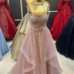 Boyundan Bağlamalı Helen Model Nişanlık