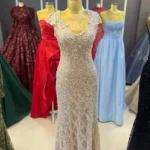 Omuz Detaylı Balık Model Nişanlık