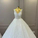 Askılı Prenses Model Gelinlik
