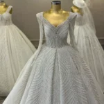 Full İşlemeli Prenses Model Gelinlik